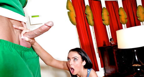 Foxy american youthful Tiffany Tyler drilled by huge rod after good blowjob 